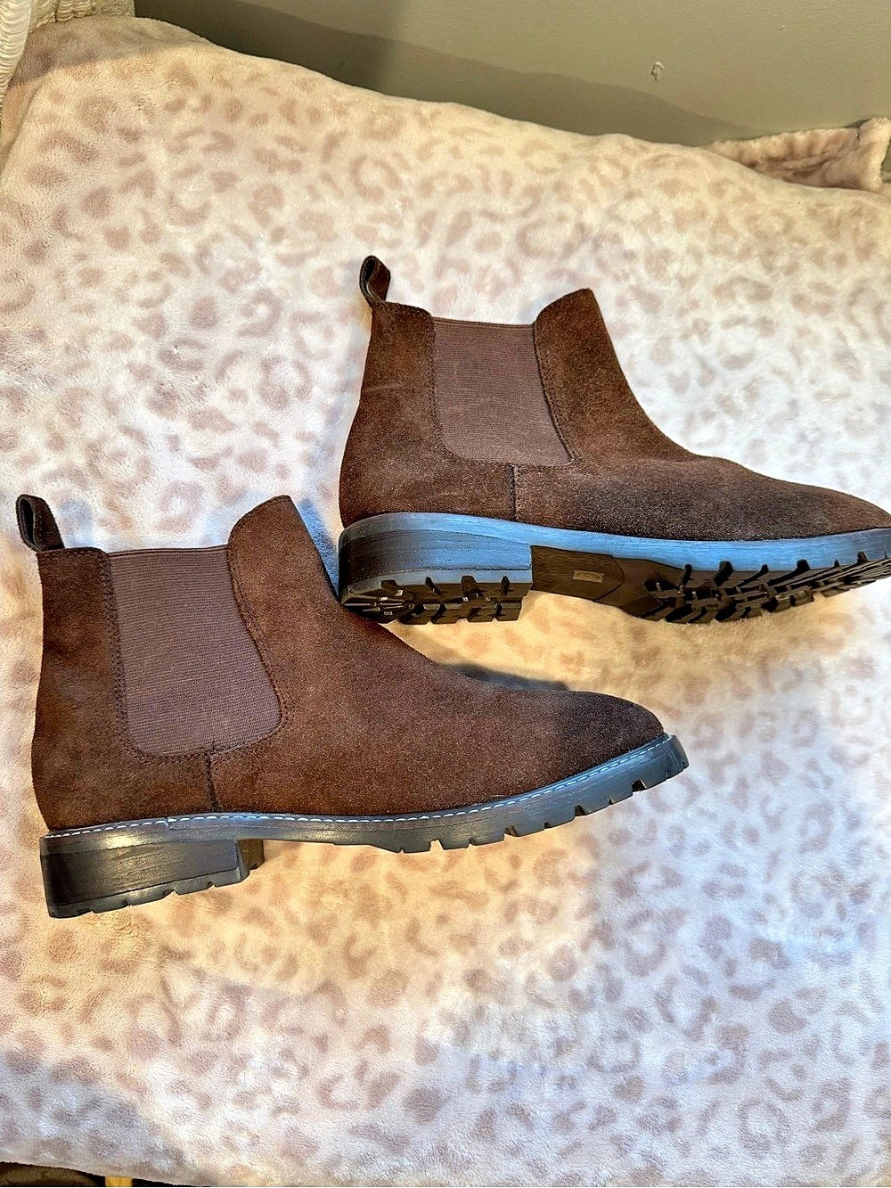 Steve Madden Blitzen Chelsea Bootie Brown Ankle Boots
